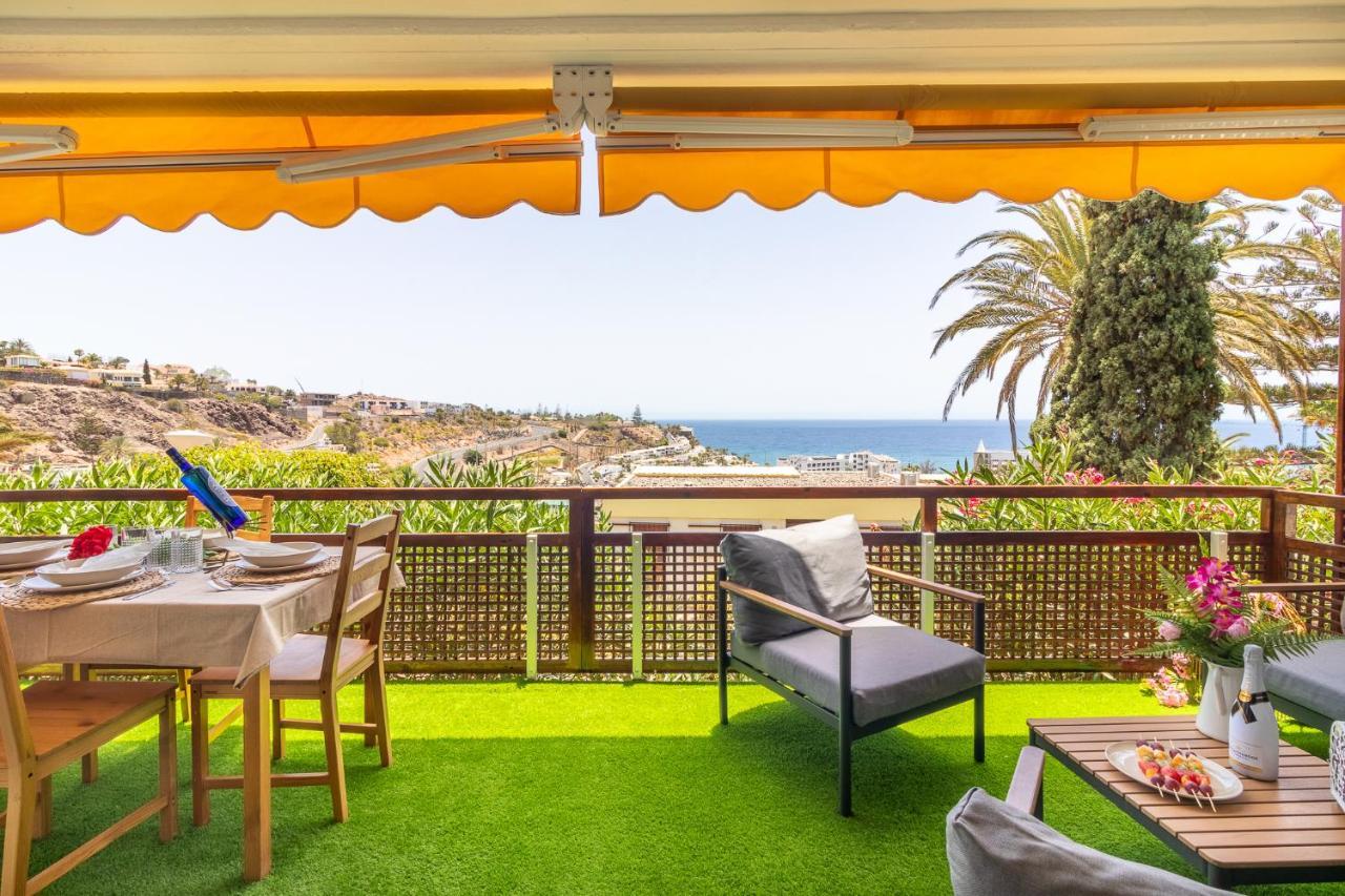 Increible Terraza Con Vistas Al Mar En San Agustin Apartment Exterior photo