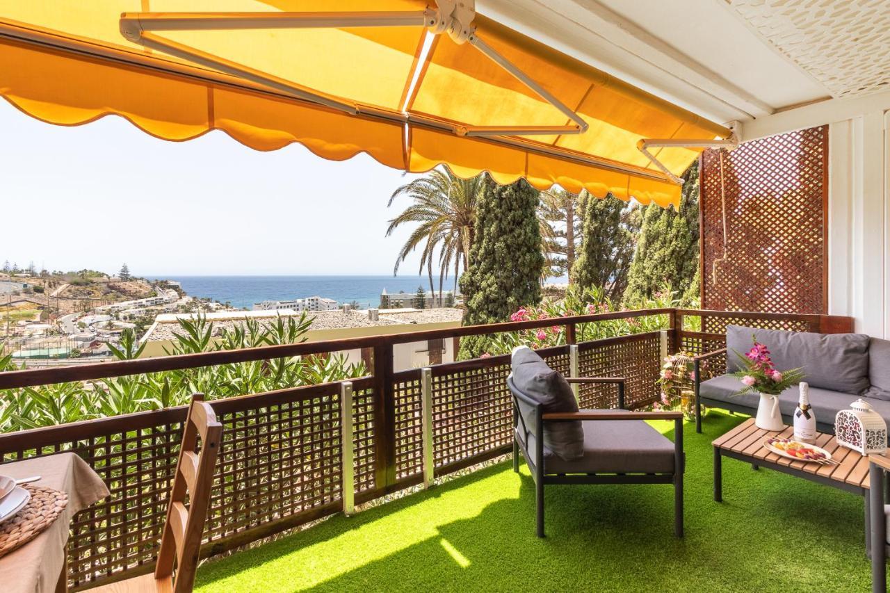 Increible Terraza Con Vistas Al Mar En San Agustin Apartment Exterior photo